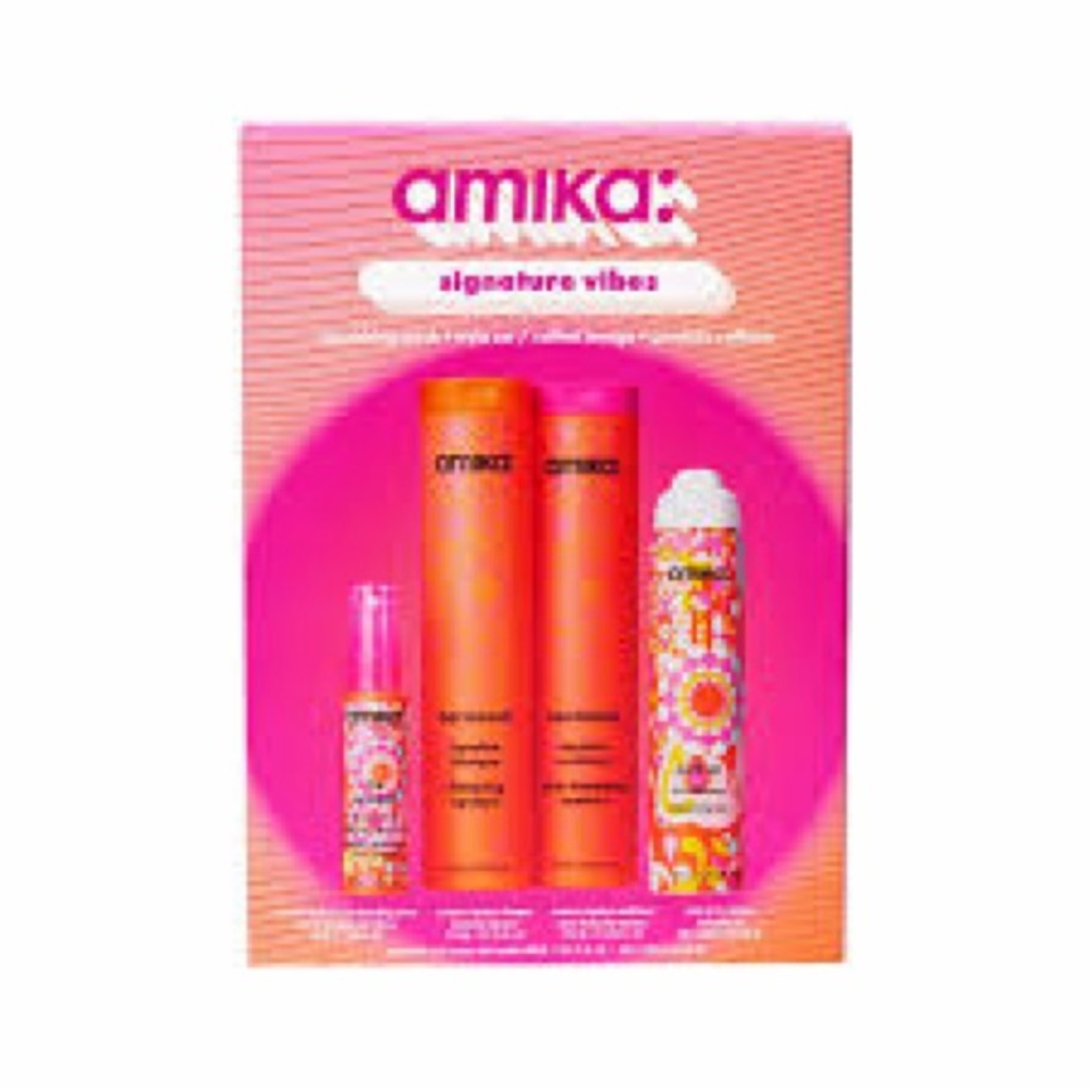 💖 amika Signature Vibes Nourishing Wash + Style Set | Brand New In Box 💖 - Picture 10 of 10
